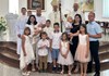 Biskup Radoš krstio Jurja Josipa,  šesto dijete obitelji Mašić iz Vidovca 